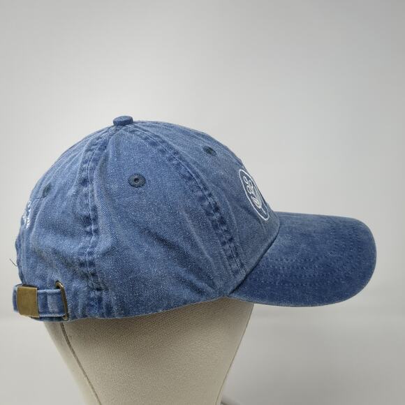 Idaho Botanical Garden Slideback Hat Blue One Size Port & Company - Picture 5 of 10